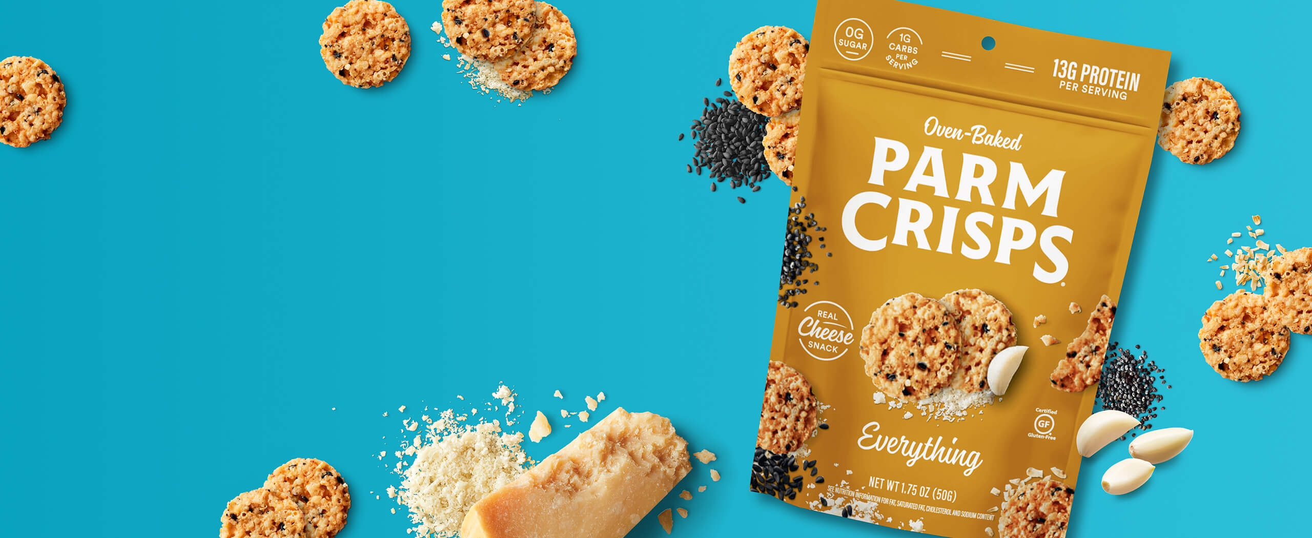 Just the Cheese Bars Cheese Crisps, High Protein Baked Keto Snack, Made  with 100% Real Cheese, Gluten Free, Low Carb Lifestyle